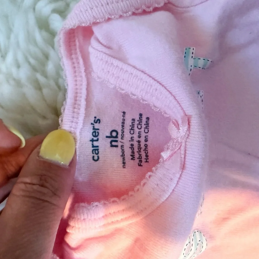Pink and Green baby newborn Set